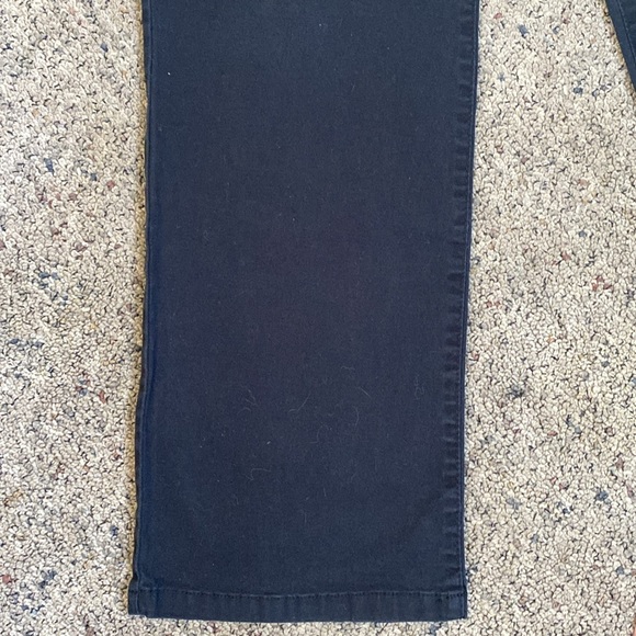 Gloria Vanderbilt Women’s Black Straight Leg Midrise Pants Sz 10 - Picture 3 of 7